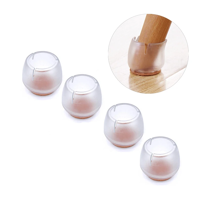 Силиконовые протекторы для ног на стуле 16 шт./компл. накладки мебельные покрытия