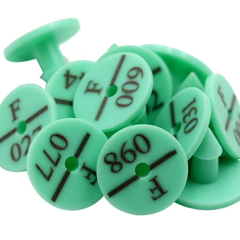 100 шт. пластиковая бирка в виде кролика свинья овца Крупный рогатый скот |