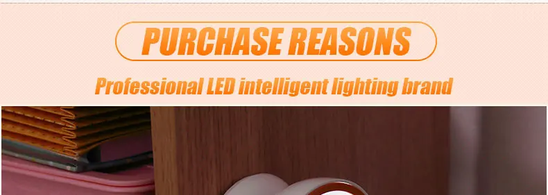 Onefire Night Light Туалет / WC светодиодные датчики движения Лампа с датчиком движения с батарейным питанием Переключатель освещения шкафа / шкафа