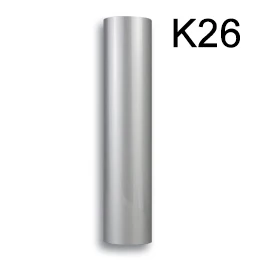 silver 1 рулон 1" x50'/30 см x 1524 см винил теплопередача железа на DIY одежды - Цвет: silver