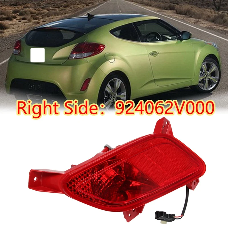 

Car Rear Bumper Foglights Lamp Rear Taillight for Hyundai Veloster 2011-2017