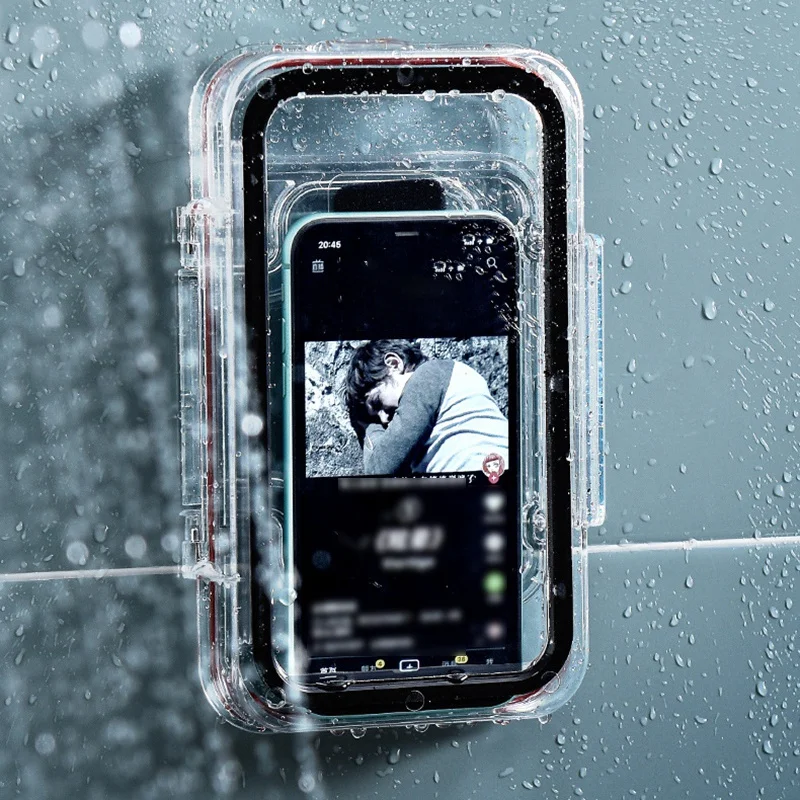 

Чехол для ванной, туалета, мобильный телефон, настенный, для хранения, 6 дюймов, водонепроницаемый, держатель для душа