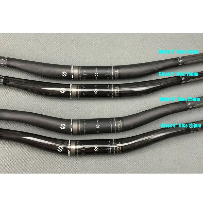 TOSEEK 31 8 мм MTB руль для велосипеда углеродный стояк из углеродного волокна ручка