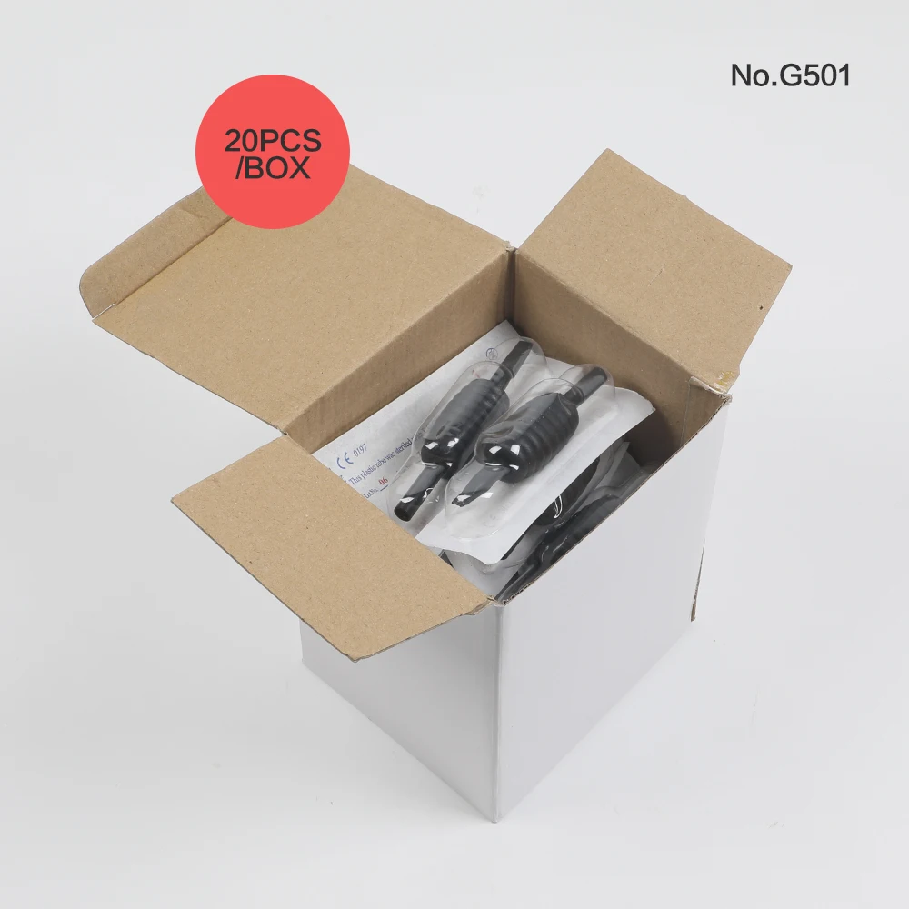 20 шт. силиконовые трубки для татуировок диаметр ручки 25 мм|Тату-держатели| |