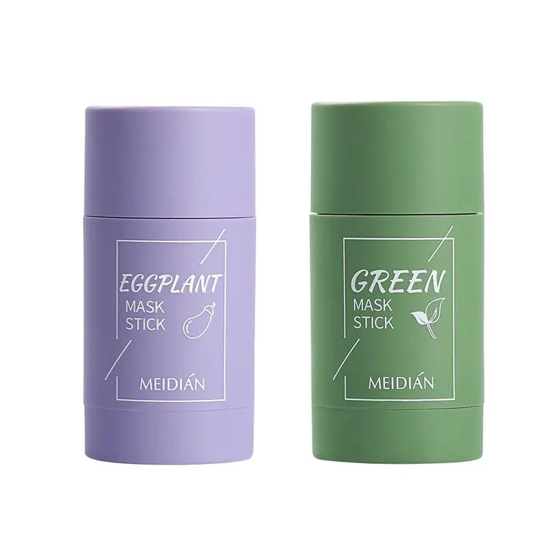 

Green Tea Cleansing Purifying Clay Stick Mask Acne Cleansing Beauty Skin Green Tea Moisturizing Hydrating Whitening Care Face