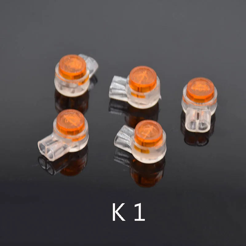 Обжимные клеммы Rj45 50 шт. водонепроницаемый соединитель K1 K2 K3 проводка Ethernet кабель