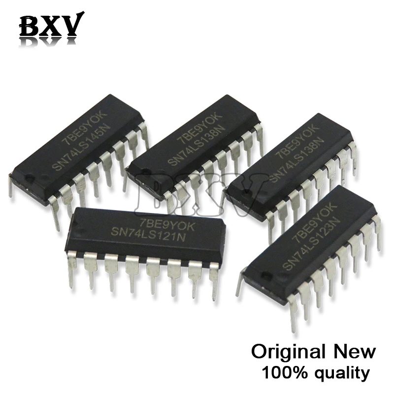 10 шт. SN74LS138N DIP 74LS138 DIP-16 HD74LS138P SN74LS112N SN74LS123N SN74LS132N SN74LS139AN SN74LS145N 74LS123 74LS132 74LS139N