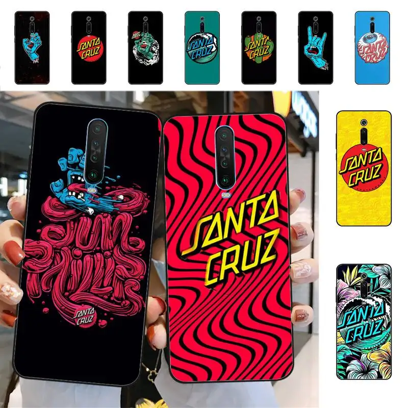 

YNDFCNB Santa Cruz Phone Case for Redmi 5 6 7 8 9 A 5plus K20 4X 6 cover