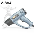 AIRAJ тепловой пистолет, 2000 Вт220-230 ВЕС четыре сопла Регулируемая температура горячего воздуха электроинструмент