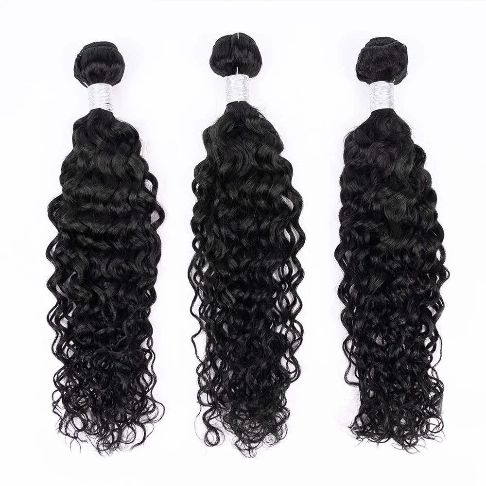 Kinky Curly Bundles Human Hair 3 Brazilian Hir | Шиньоны и парики