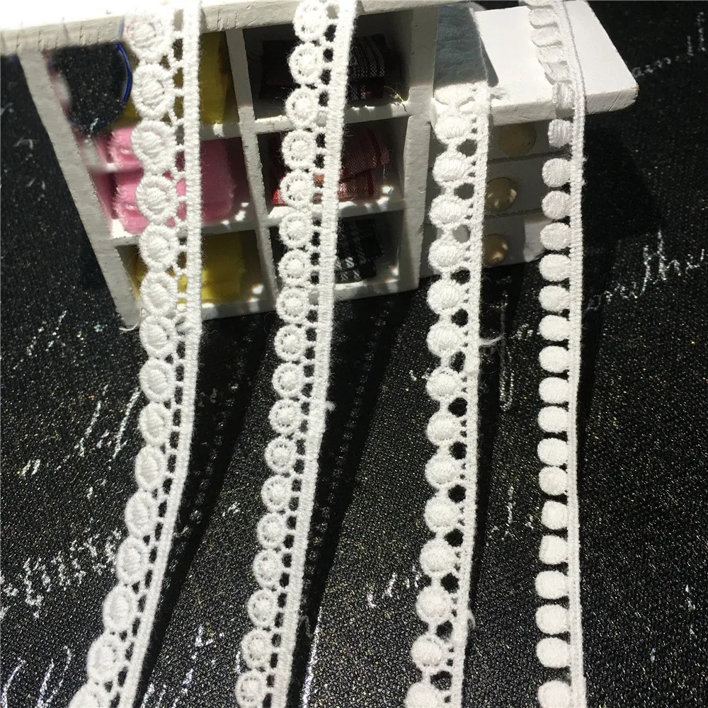 1 см открытое белое платье одежда хлопок отделка тканей мяч ленты швейная