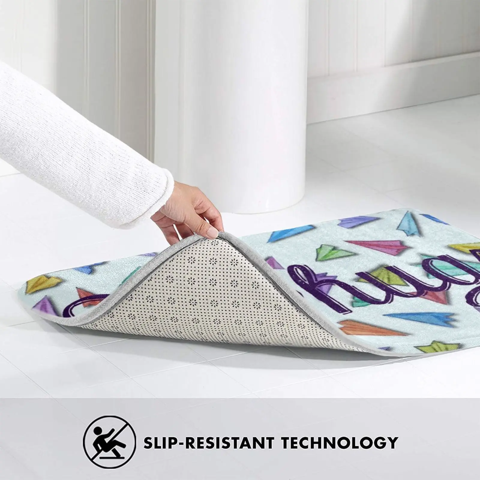 Коврик для самолета бумажный нескользящий коврик спальни