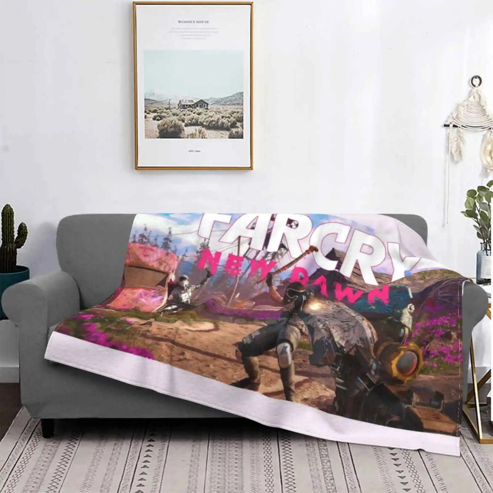 Отдых на природе автомобиль самолёт путешествие портативное одеяло Far Cry 6 Farcry Kid