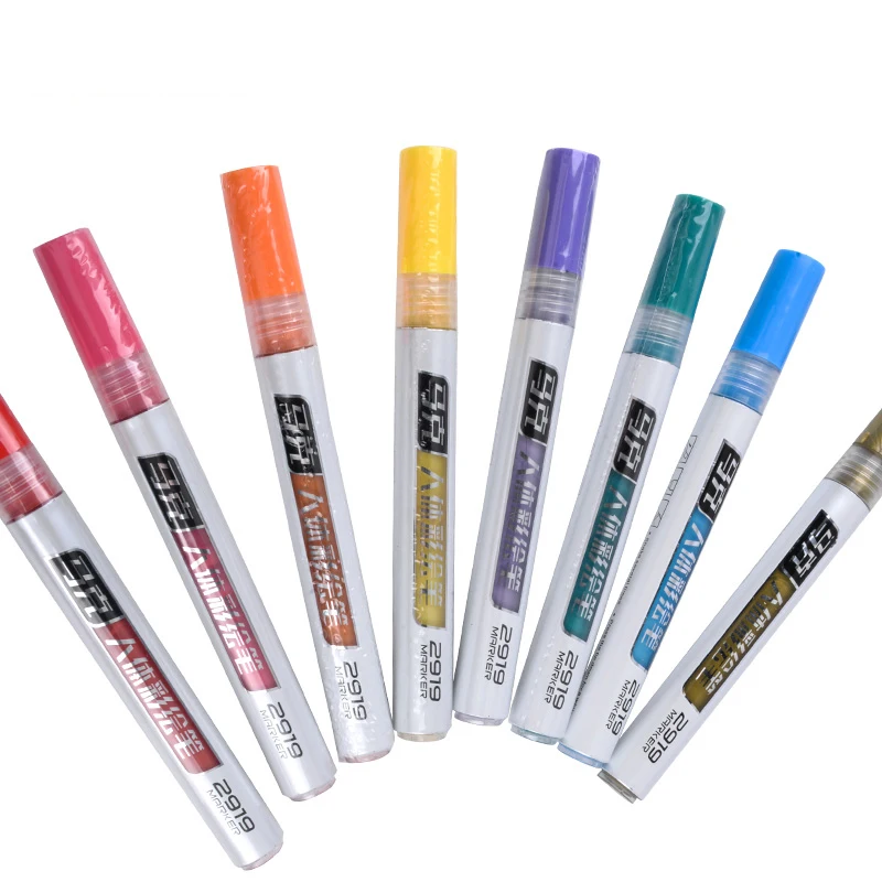 12/24/36 цветов моющиеся маркеры для кожи лица и тела нетоксичные ручки Хэллоуина