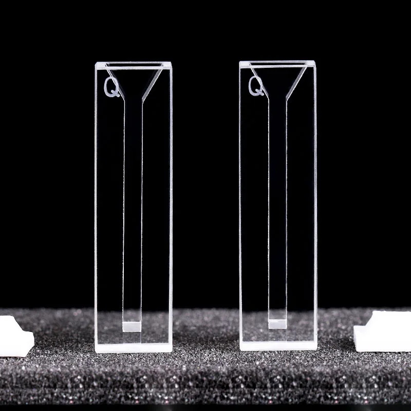Микро кварцевая кювета с крышкой (1050ul)|quartz cuvette|cuvette quartzmicro cuvette |