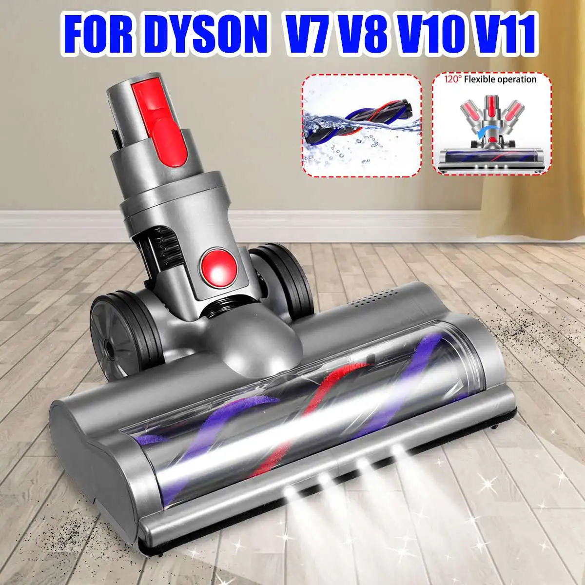 

Насадка-щетка для пылесоса Dyson V7 V8 V10 V11