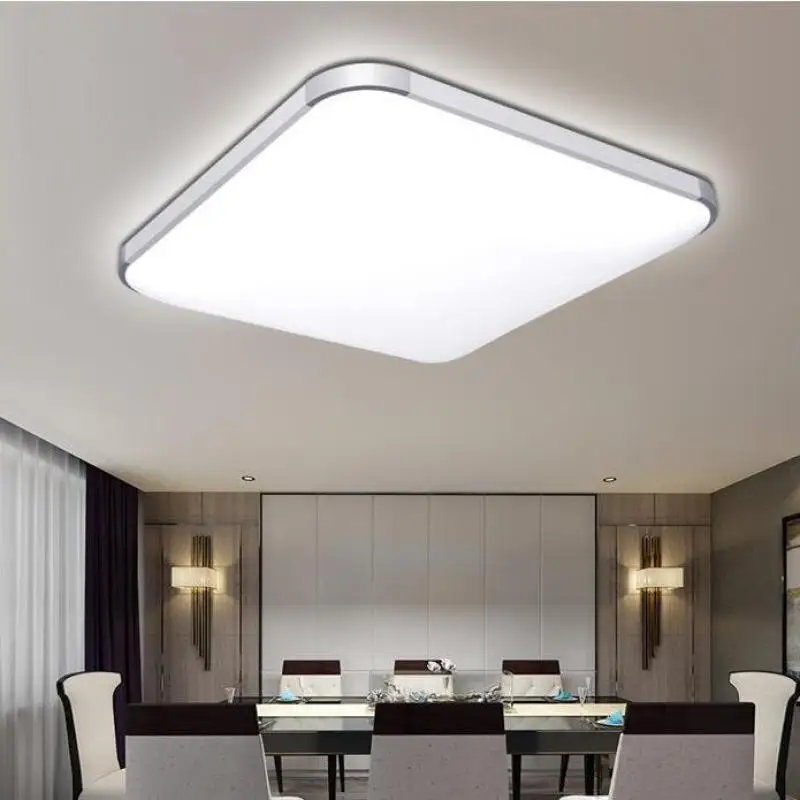 Led 24 Вт светодиодный потолочный светильник с квадратным Кухня 110v/220v современный