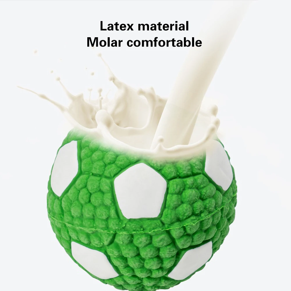 

Pet Dog Interactive Toy Rubber Balls Toys Pet Dog Cat Puppy Chew Toys Ball Teeth Chew Toys Tooth Cleaning Balls Pets Supplies