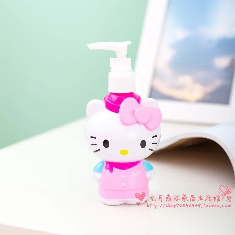 

1 Pc Cute Cartoon Kitty Small spray bottle lotion spray bottle portable moisturizing spray bottle hand sanitizer sub-bottle