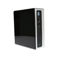 2*DDR4 Pocket Mini PC Win 10 Intel Core i5 8250U i7 8550U 2*Lans Micro PC NVMe M.2 UHD Graphics 620 WiFi HDMI VGA DP USB-C 2*COM