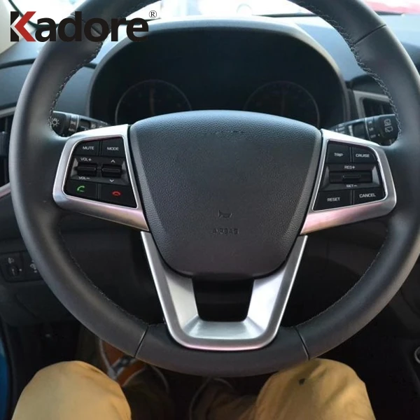 Защитный чехол для Hyundai Cantus Creta ix25 2014 2019 матовый на рулевое колесо накладка стикер
