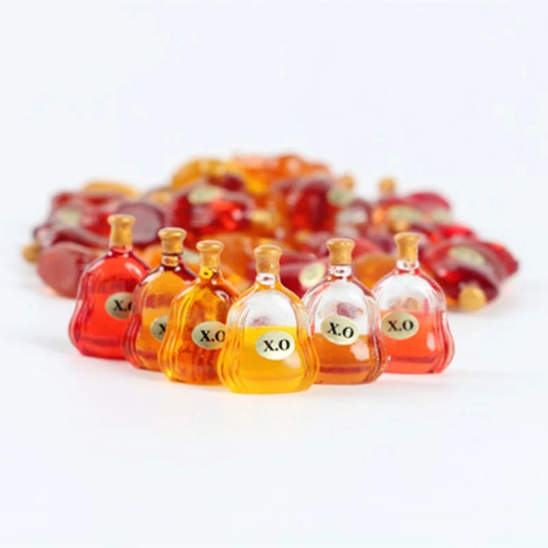 Имитационная мини модель винной бутылки OX спиртовой бар статуи фигурка ремесла