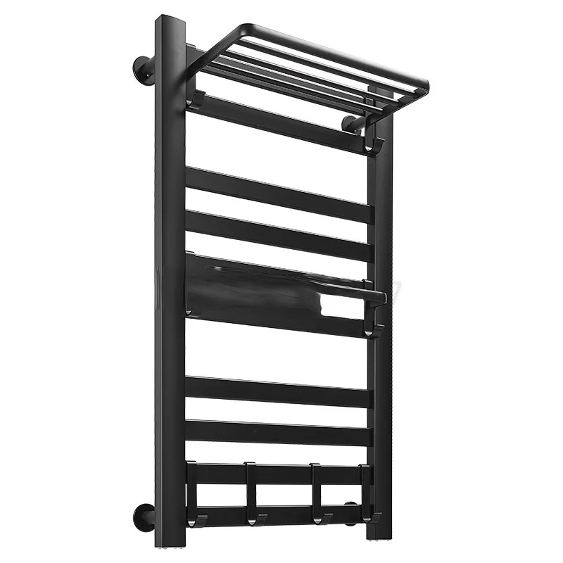 

Toallero eléctrico termostático inteligente para el hogar, estante de toalla con calefacción, esterilización, riel secador de CD