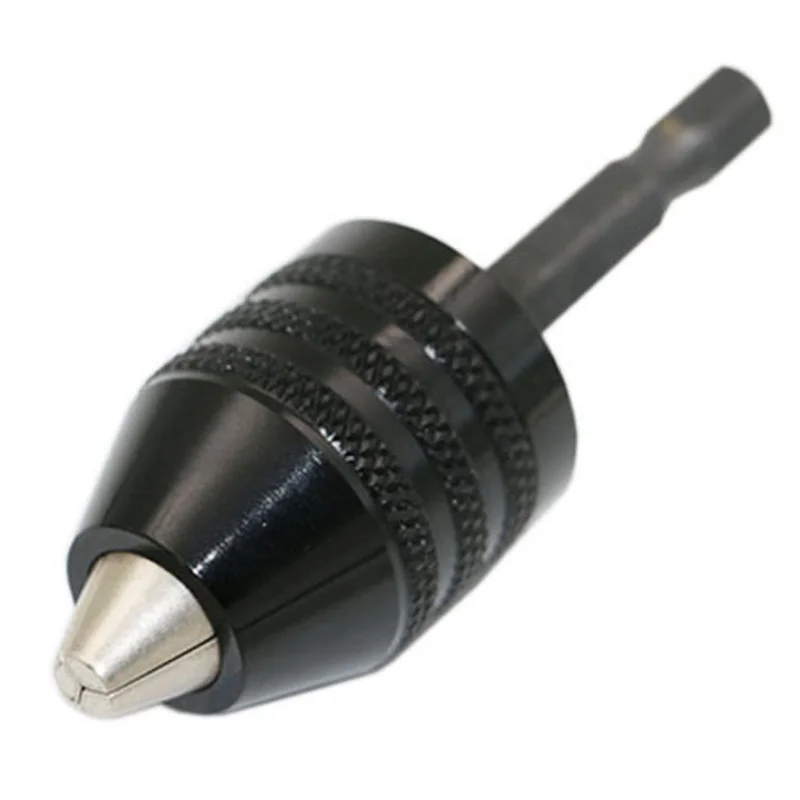 0 3-8 мм 1/4 дюймов быстрозажимный Сверлильный Патрон Отвертка Ударная дрель для