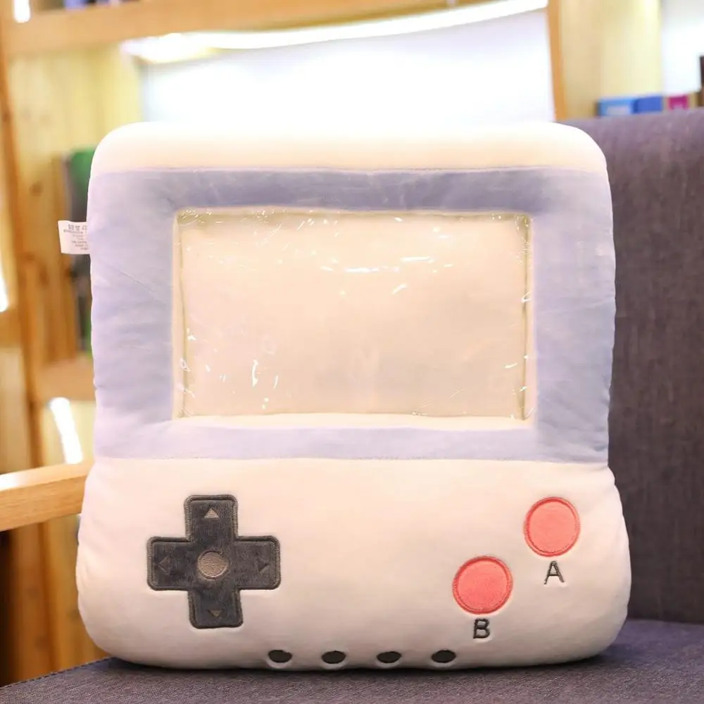 winter cute visible phone plush play company phone accessory stuffed visible play game hand warmer plush toy pilow gift free global shipping