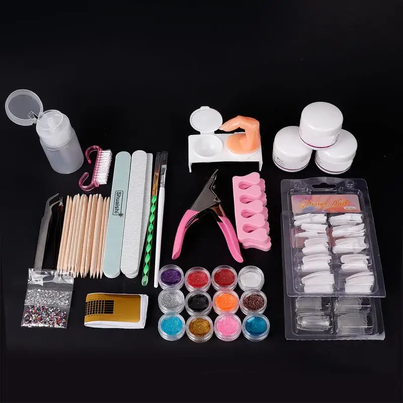 

Full Acrylic Powder Set Nail Art Tool For Manicure Nail Extension Set Manicure Set For Manicure Nail Glitter Tools For Manicure