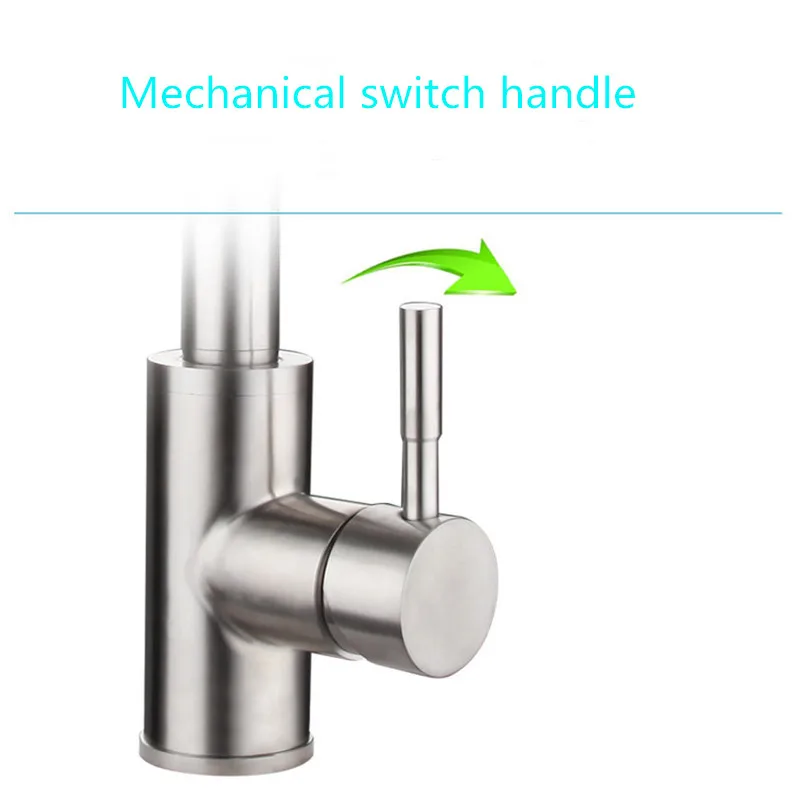 Смеситель для воды кухонный кран смеситель горячей и холодной на раковину из