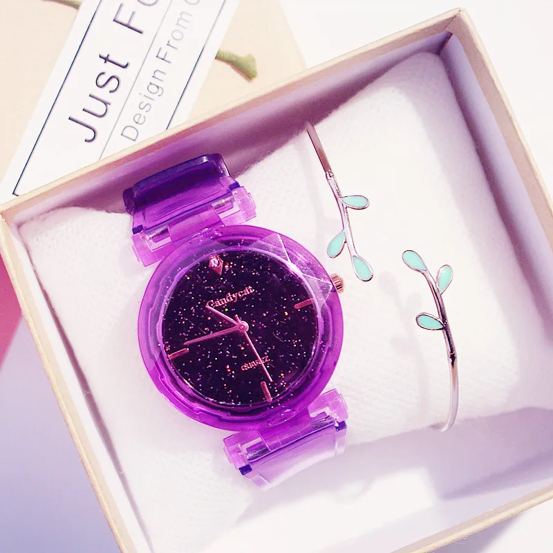 Часы для мальчиков и девочек Простые Модные Цветные наручные часы с силиконовой