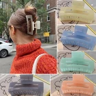 1 шт. корейские заколки для волос большого размера Заколка-краб геометрические заколки для волос коготь для женщин и девочек головные уборы аксессуары для волос подарки