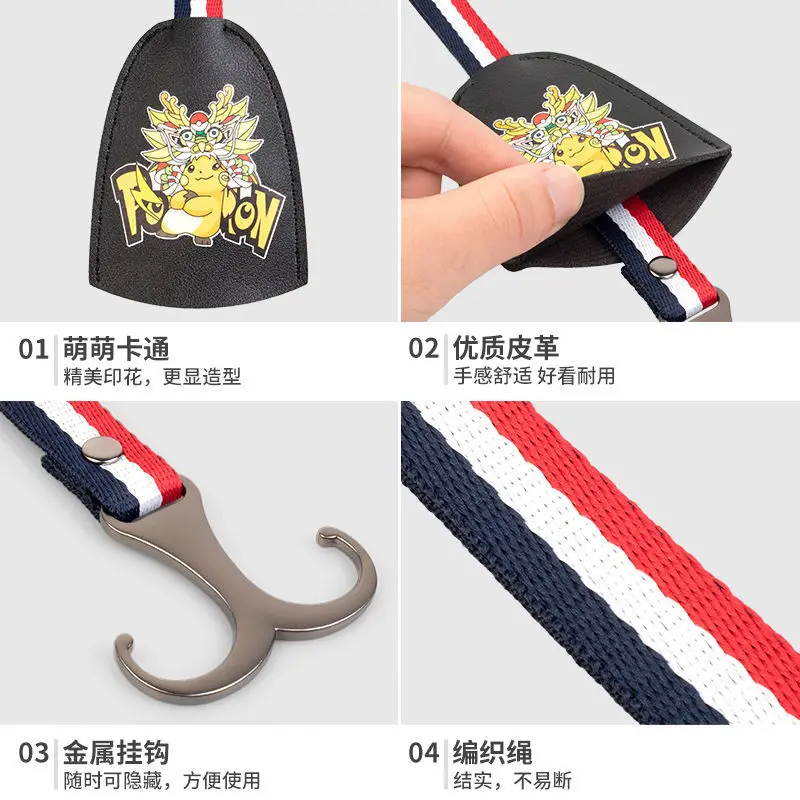 

TAKARA TOMY Pokemon Car Hook Child Seat Rear Seat Back Hidden Car Interior Car Pendant Accessories Car Cartoon Hook