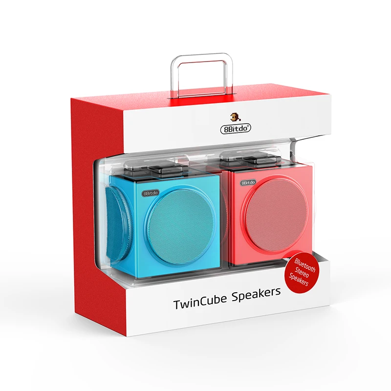 Беспроводная стереоколонка Gemini TwinCube 8Bitdo bluetooth-колонка для игр система IOS и Android |