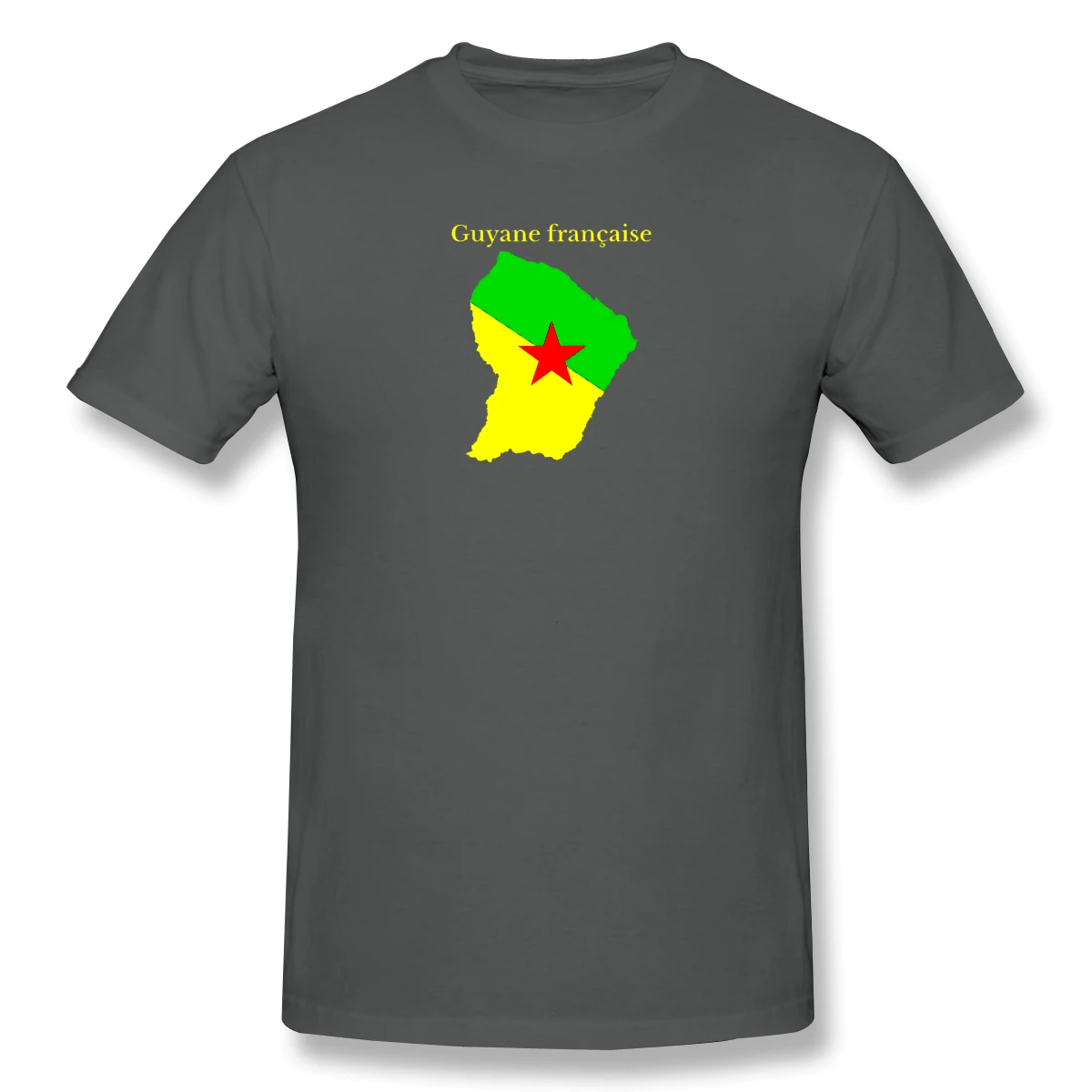 Мужская футболка с коротким рукавом забавная Футболка принтом карт флага