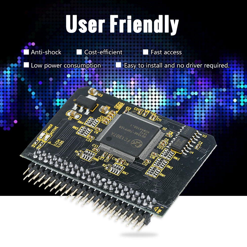 SD SDHC SDXC MMC Memory Card to 2.5'' IDE Adaptor Laptop HDD 44 Pin Male Converter FR4 | Обустройство дома