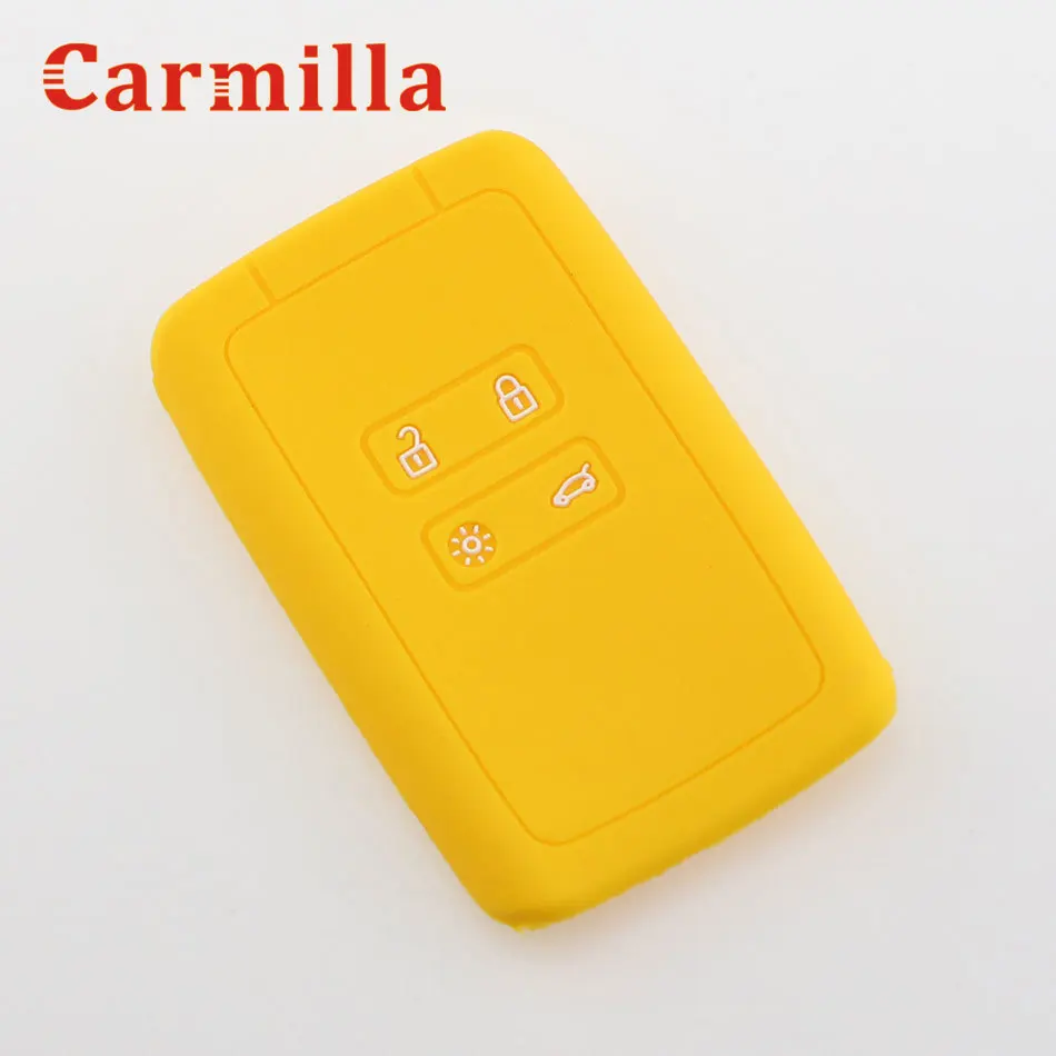 Силиконовый чехол держатель для автомобильных ключей 1 шт. накладка Renault Koleos Kadjar