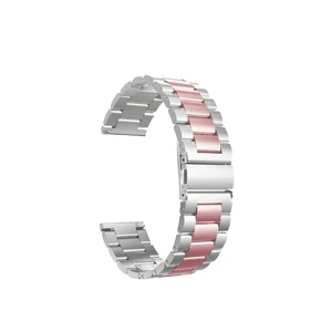 Silver Rose pink Металлические ремешки из нержавеющей стали для POLAR VANTAGE M умные наручные часы ремешок для Vantage M Замена аксессуары браслет ремешок для часов - Цвет ремешка: Silver Rose pink