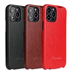 Роскошный кожаный флип-чехол в стиле ретро R64 для iPhone 13 12 11 Pro Max 7 8 X Xr Xs Max mini Вертикальный чехол