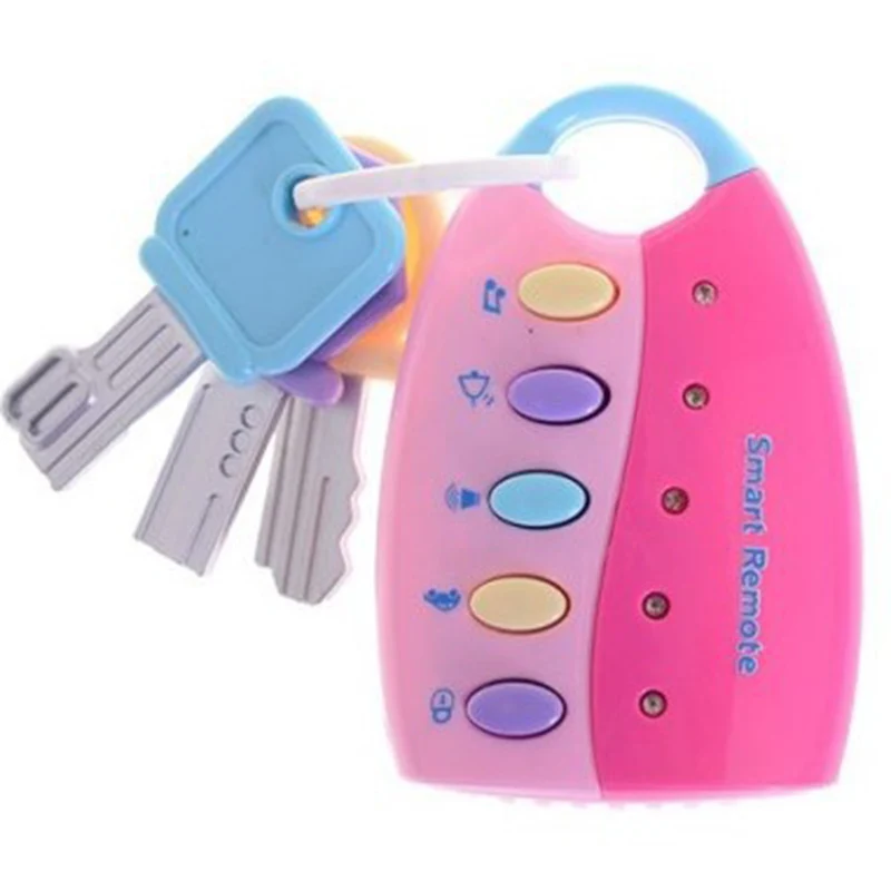 Детская игрушка музыкальный Автомобильный ключ голосовое управление умный