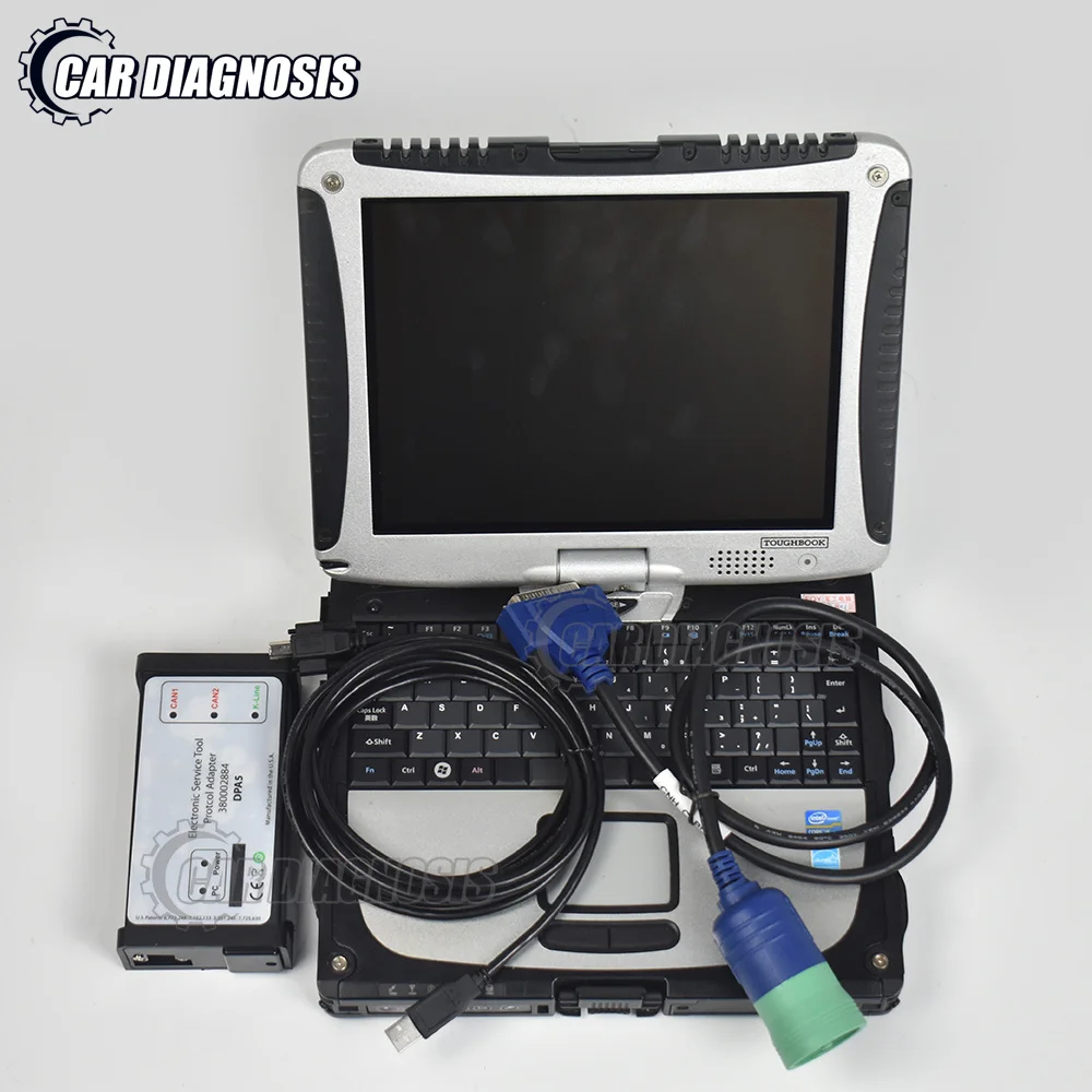

CF19 laptop+9.5 For CNH Est diagnostic kit for New Holland case Diagnostic scanner Tool dpa5 For cnh Electronic Service Tool