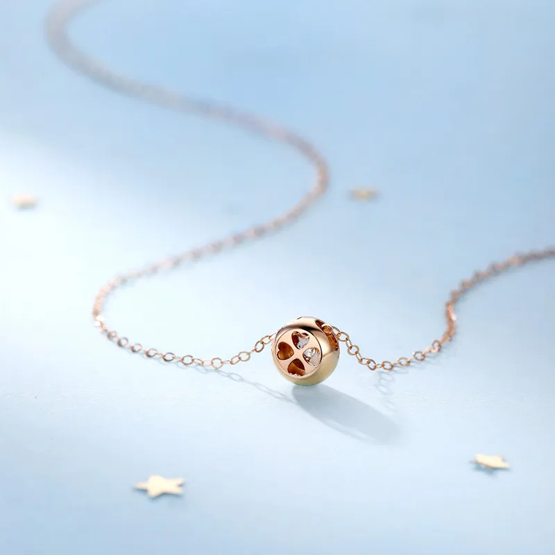 Ожерелье ZOCAI из 18-каратного золота с бриллиантами 0 03/0 06/0.10ct ожерелье-чокер в