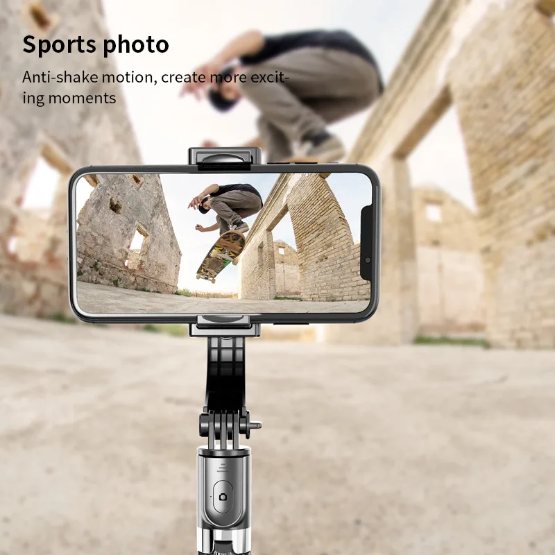 

L08 Handheld Phone Stabilizer Tripod 3 In 1 Selfie Sticks Wireless Bluetooth Selfie Support For Iphone Android Phones