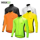 Мужская и женская велосипедная куртка WOSAWE, светоотражающая ветрозащитная велосипедная куртка для езды на горном велосипеде, для бега, 5 цветов