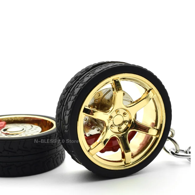 Роскошный автомобильный турбо хаб 3 цвета брелок для ключей ET37 обод колеса