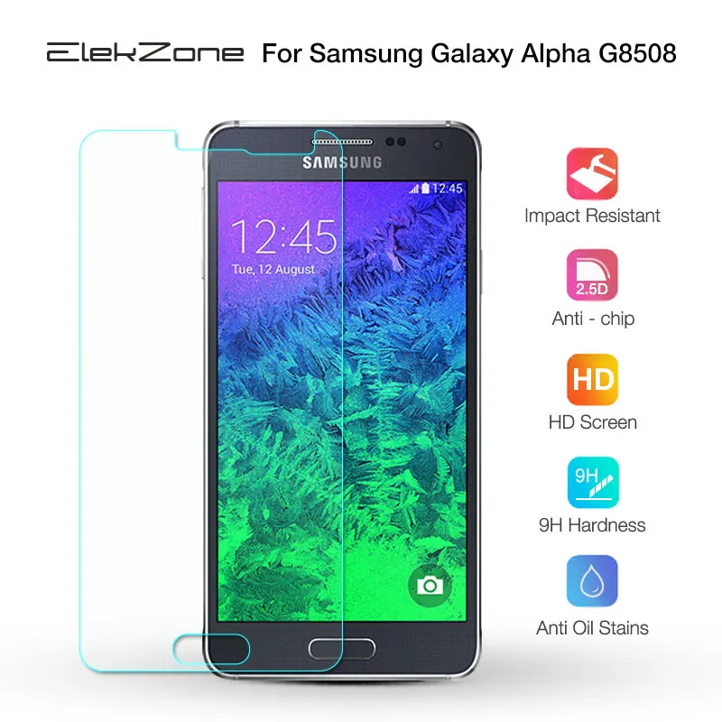 Защитное стекло для Samsung Galaxy Alpha G8508 3 шт.|Защитные стёкла и плёнки телефонов| |