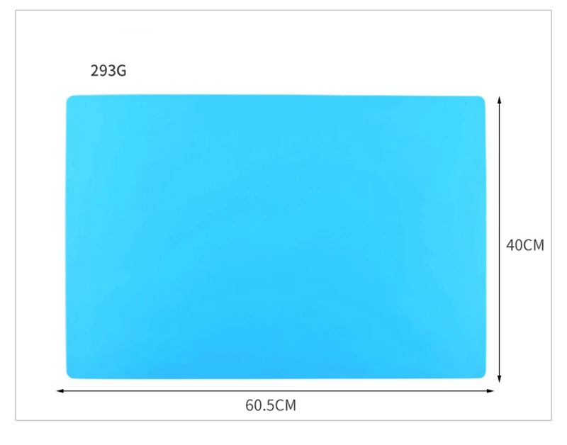 Коврик для замеса теста силиконовый коврик выпечки пиццы Аксессуары | Дом и сад