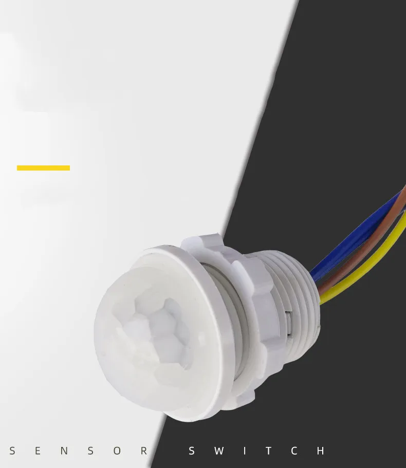 

1pc Infrared Light Motion Sensor Time Delay Home Lighting Switch Led Sensitive Night Lamp for Home Indoor Outdoor