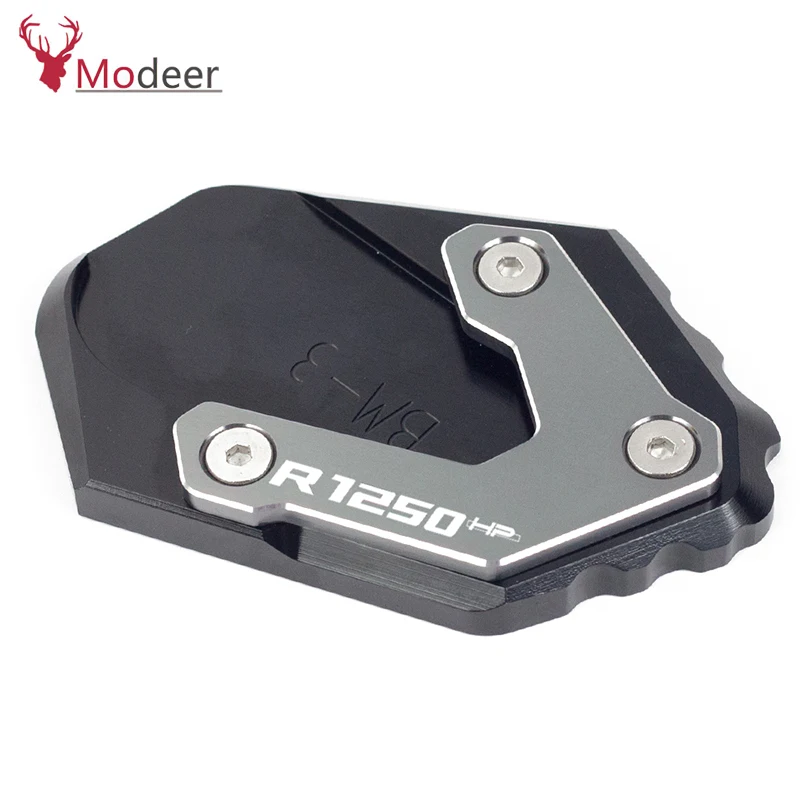Для BMW R1250GS R 1250 GS HP R1250 Adv. Приключения низкая подвеска CNC Kickstand Side Stand Vergroter Plaat